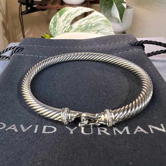 David Yurman Jewelry David Yurman Buckle Bracelet In Sterling